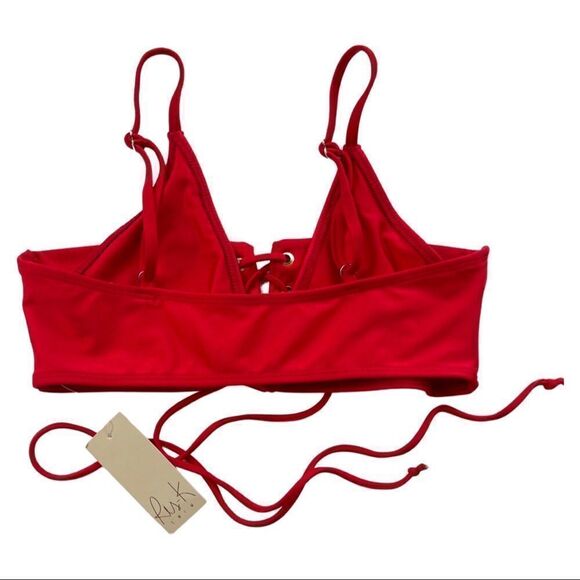 Ris-K Quest Swim Top Shimmer Fire • Medium • NWT - Picture 11 of 12